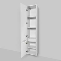 Шкаф-пенал для ванной AM.PM Like 35 см левый / M80CHL0356WG белый глянец — 5