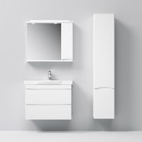 Шкаф-пенал для ванной AM.PM Like 35 см правый / M80CHR0356WG белый глянец — 2