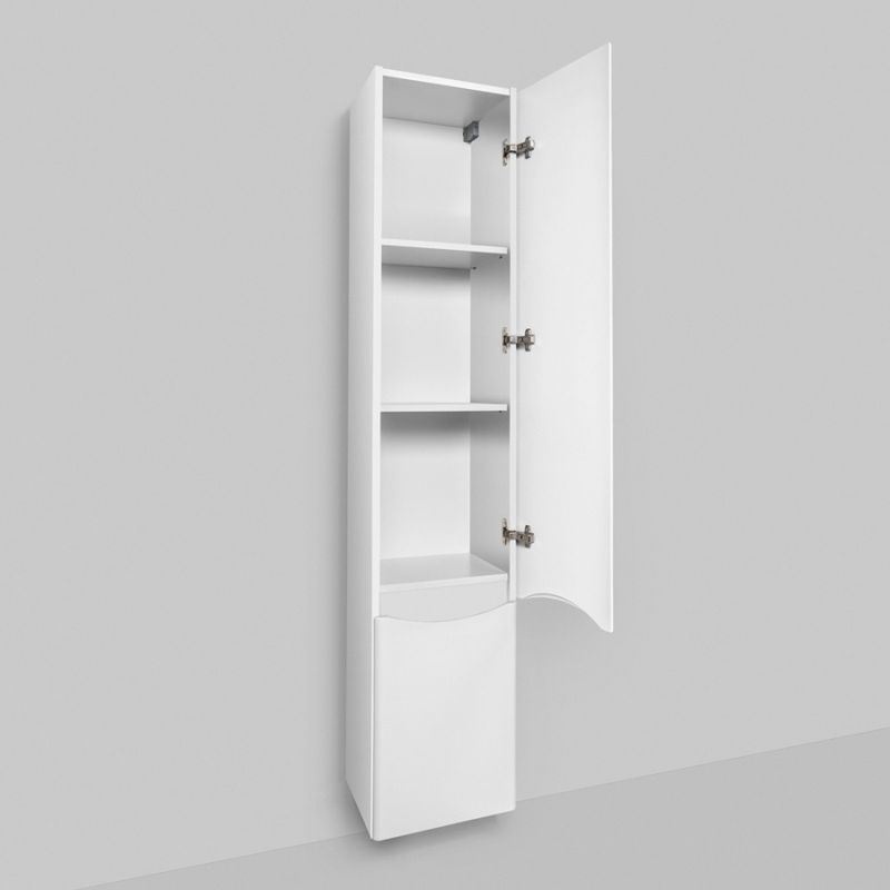 Шкаф-пенал для ванной AM.PM Like 35 см правый / M80CHR0356WG белый глянец