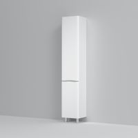 Шкаф-пенал для ванной AM.PM Like 35 см левый / M80CSL0356WG белый глянец — 4