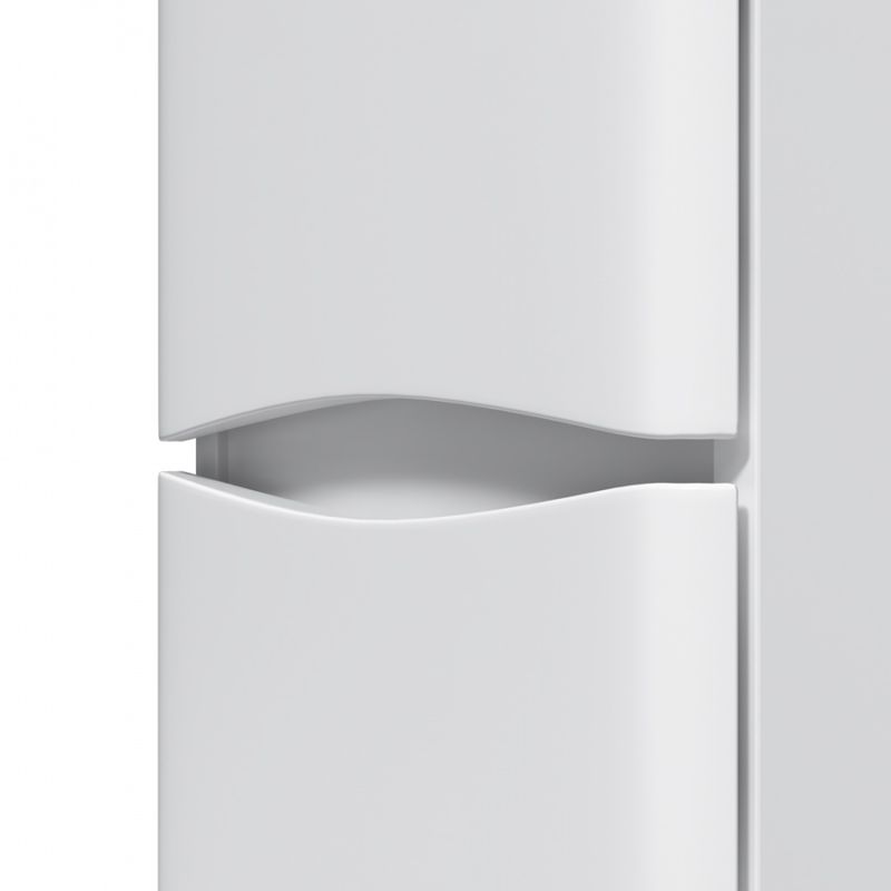 Шкаф-пенал для ванной AM.PM Like 35 см левый / M80CSL0356WG белый глянец