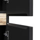 M85ACHR0306BM X-Joy, шкаф-колонна, подвесной, правый, 30 см, цвет: черный матовый