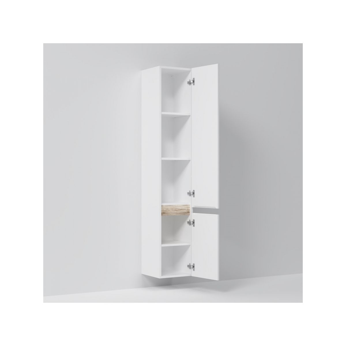 M85ACHR0306WG X-Joy, шкаф-колонна, подвесной, правый, 30 см, цвет: белый, глянец