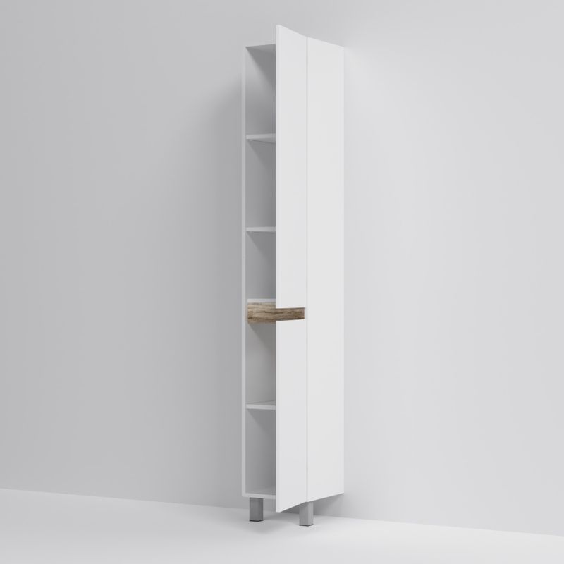 Шкаф-пенал для ванной AM.PM X-Joy 30 см правый / M85ACSR0306WG белый глянец