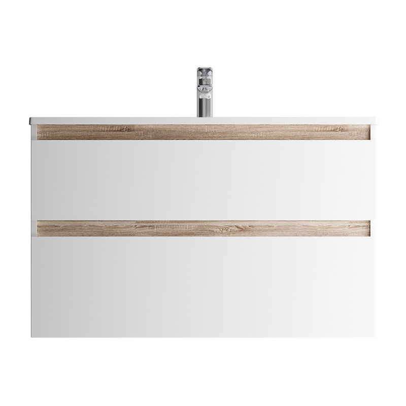 Тумба под раковину AM.PM X-Joy 100 см подвесная 2 ящика / M85AFHX1002WG белый глянец