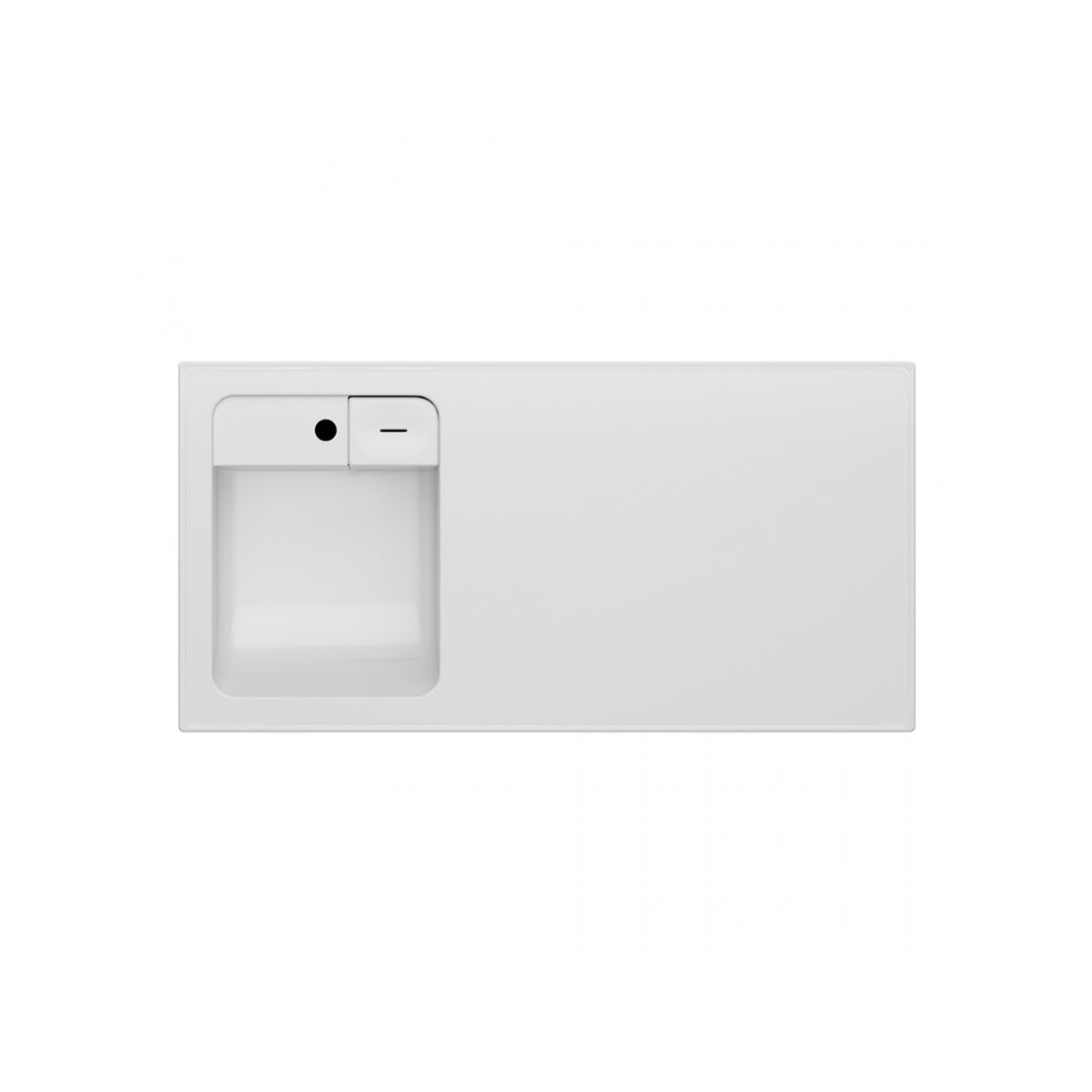 M85AFSX0402WG X-Joy, База под столешницу для стиральной машины, напольная, 40 см, 2 ящика, белый гля