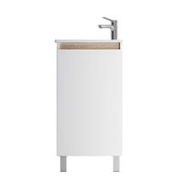 Тумба под раковину AM.PM X-Joy 45 см напольная 1 дверца / M85AFSX0451WG белый глянец — 1
