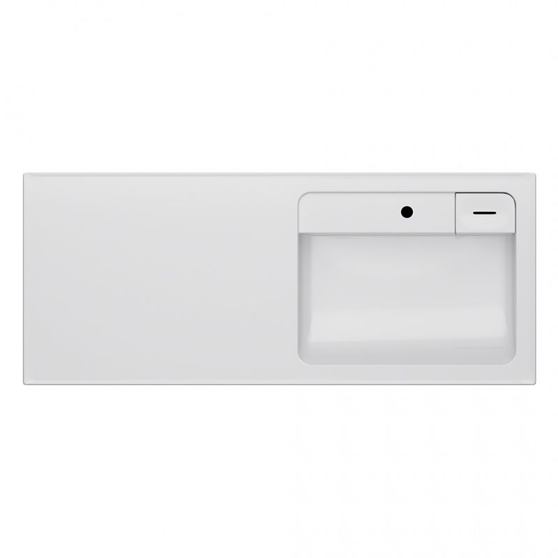 M85AFSX0602WG X-Joy, База под столешницу для стиральной машины, напольная, 60 см, 2 ящика, белый гля