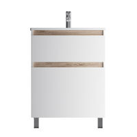 Тумба под раковину AM.PM X-Joy 65 см напольная 2 ящика / M85AFSX0652WG белый глянец — 1