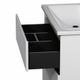 M85AFSX0802WG X-Joy, База под раковину, напольная, 80 см, 2 ящика, белый глянец