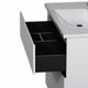 M85AFSX1002WG X-Joy, База под раковину, напольная, 100 см, 2 ящика, белый глянец