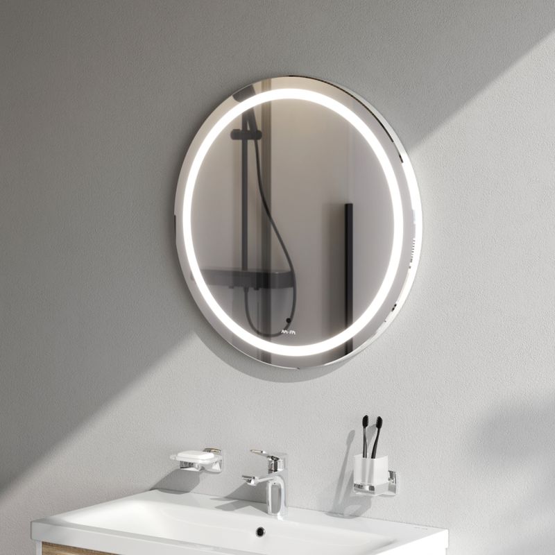 Зеркало AM.PM X-Joy 65 см с контурной LED-подсветкой и ИК-сенсором / M85AMOX0651WG