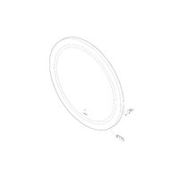 Зеркало AM.PM X-Joy 80 см с контурной LED-подсветкой и ИК-сенсором / M85AMOX0801WG — 10