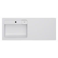 Раковина AM.PM X-Joy 120 см над стиральной машиной левая / M85AWPL1201WG белый глянец — 1