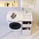 M85AWPR1001WG X-Joy, Раковина над стиральной машиной, литьевой мрамор, правая, 100 см, белый глянец