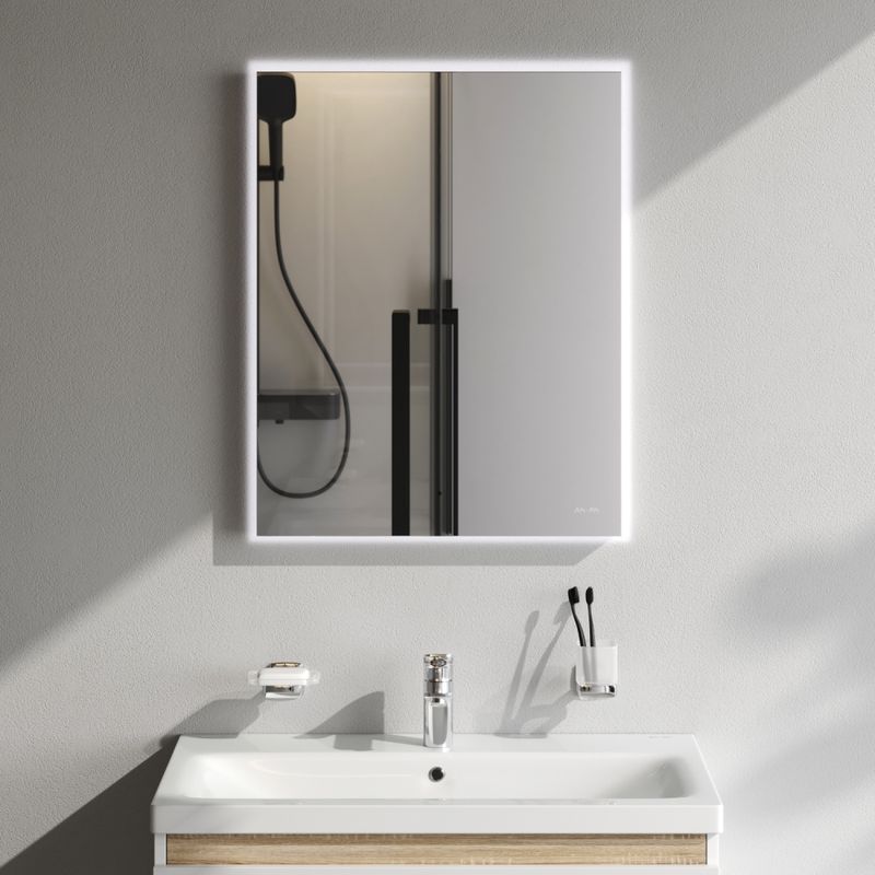 Зеркало AM.PM X-Joy 55×70 см с интерьерной Led подсветкой и ИК-сенсором / M85MOX10551S