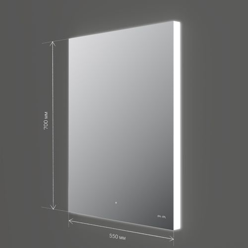 Зеркало AM.PM X-Joy 55×70 см с интерьерной Led подсветкой и ИК-сенсором / M85MOX10551S