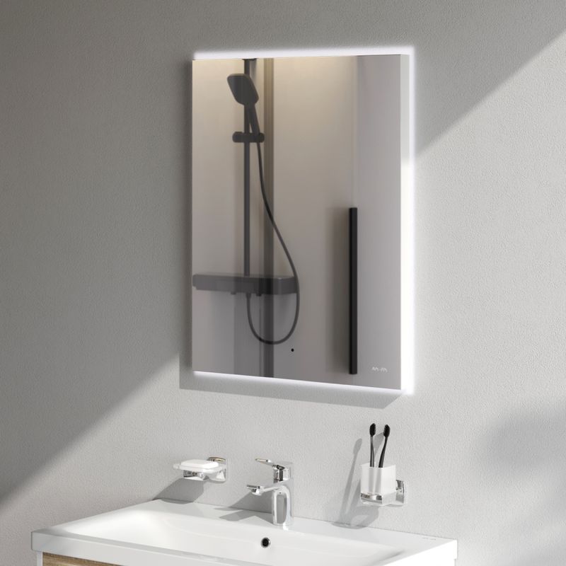 Зеркало AM.PM X-Joy 55×70 см с интерьерной Led подсветкой и ИК-сенсором / M85MOX10551S