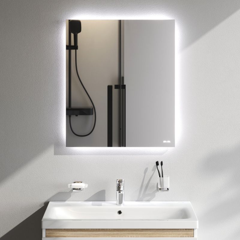 Зеркало AM.PM X-Joy 60×70 см с интерьерной Led подсветкой и ИК-сенсором / M85MOX10601S1