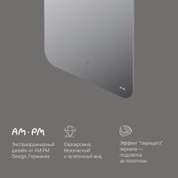 Зеркало AM.PM X-Joy 60×70 см с интерьерной Led подсветкой и ИК-сенсором / M85MOX10601S1 — 8