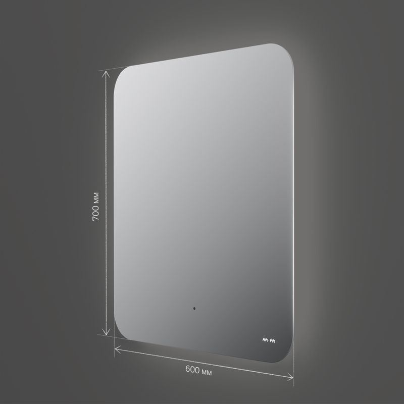 Зеркало AM.PM X-Joy 60×70 см с интерьерной Led подсветкой и ИК-сенсором / M85MOX10601S1