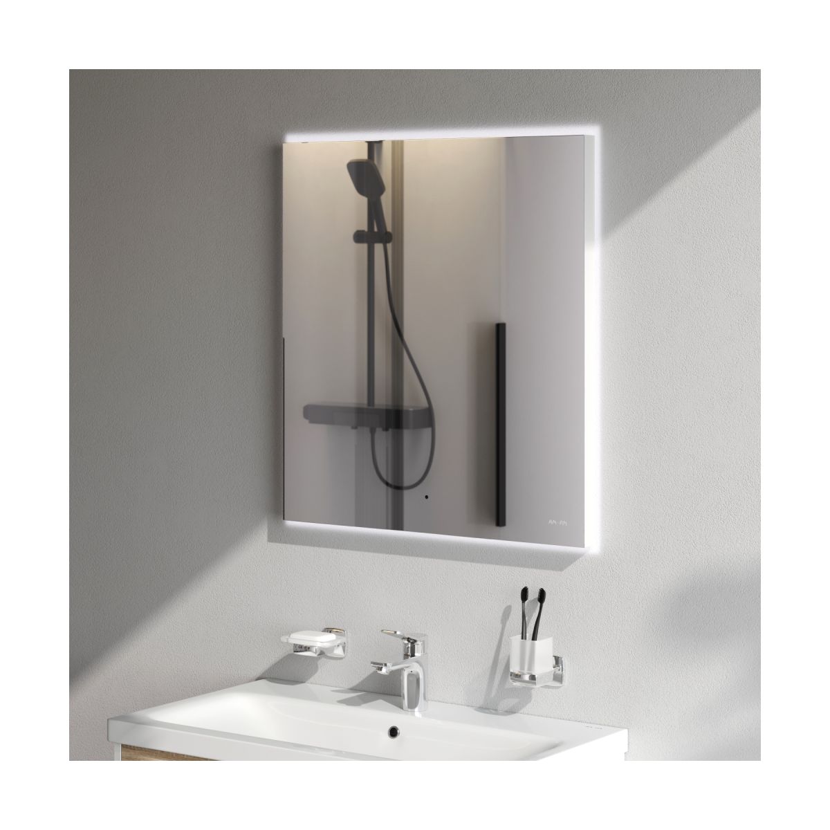 M85MOX10651S X-Joy Зеркало с интерьерной Led подсветкой, ИК-сенсорром, 65 см