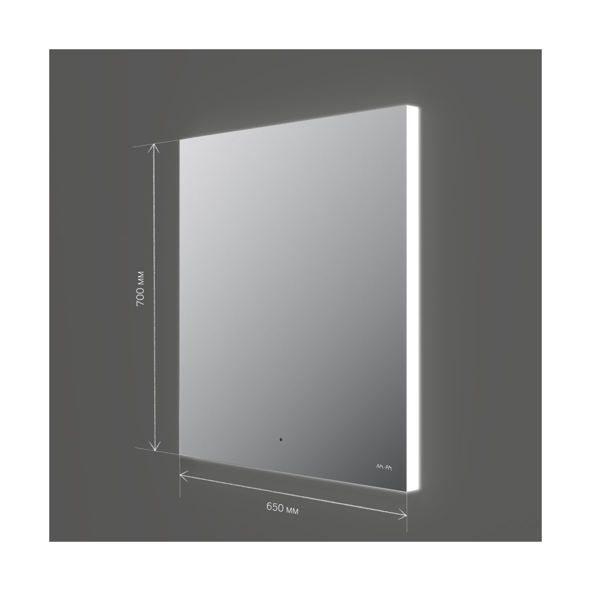 M85MOX10651S X-Joy Зеркало с интерьерной Led подсветкой, ИК-сенсорром, 65 см