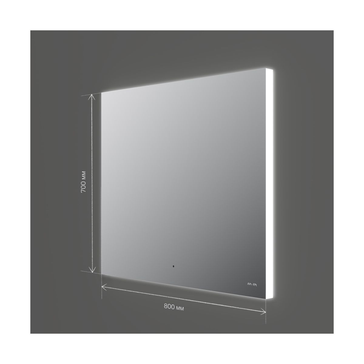 M85MOX10801S X-Joy Зеркало с интерьерной Led подсветкой, ИК-сенсорром, 80 см