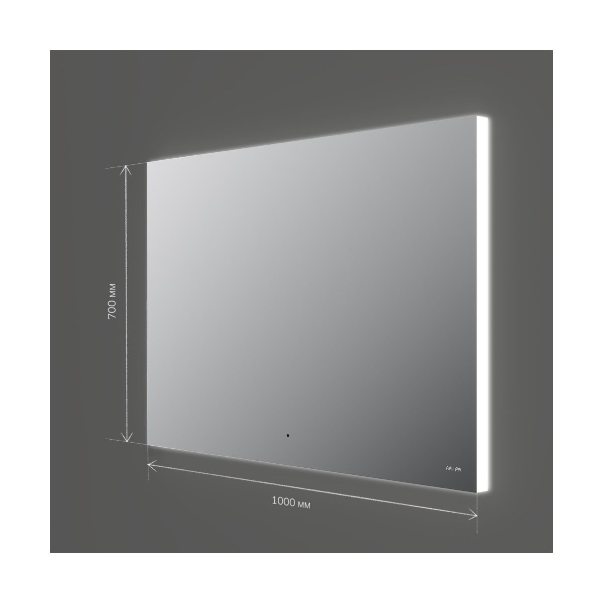 M85MOX11001S X-Joy Зеркало с интерьерной Led подсветкой, ИК-сенсорром, 100 см