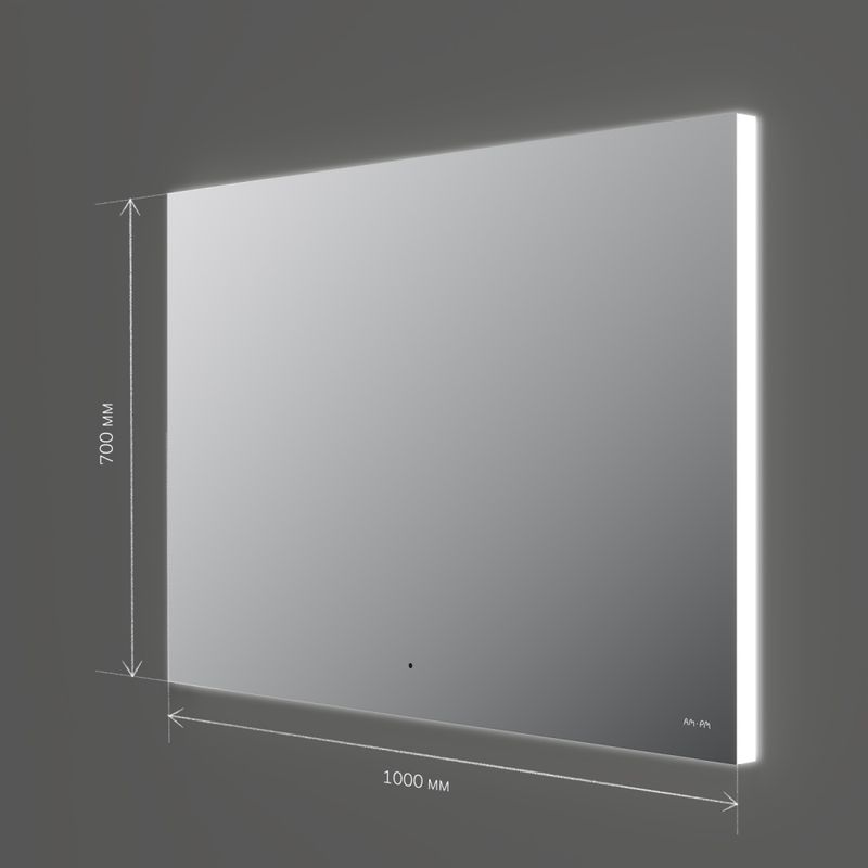 M85MOX11001S X-Joy Зеркало с интерьерной Led подсветкой, ИК-сенсорром, 100 см