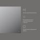 M85MOX11001S X-Joy Зеркало с интерьерной Led подсветкой, ИК-сенсорром, 100 см
