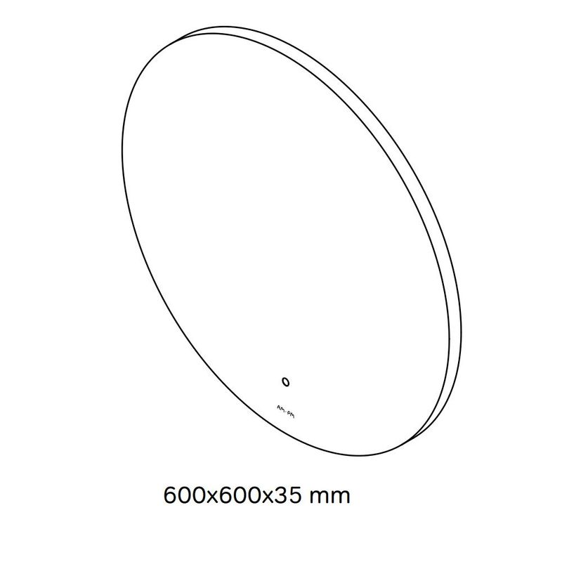 Зеркало AM.PM X-Joy 60 см с интерьерной Led подсветкой и ИК-сенсором / M85MOX40601S