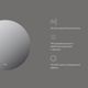 M85MOX40601S X-Joy Зеркало круг с интерьерной Led подсветкой, ИК-сенсором, 60 см