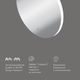 M85MOX40651S X-Joy Зеркало круг с интерьерной Led подсветкой, ИК-сенсорром, 65 см