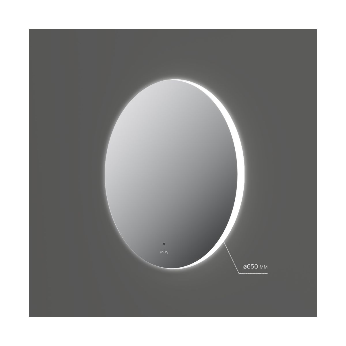M85MOX40651S X-Joy Зеркало круг с интерьерной Led подсветкой, ИК-сенсорром, 65 см