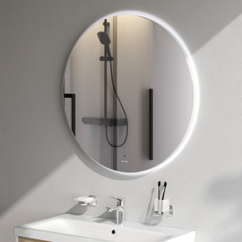 Зеркало AM.PM X-Joy 80 см с интерьерной Led подсветкой и ИК-сенсором / M85MOX40801S