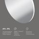 M85MOX41101S X-Joy Зеркало круг с интерьерной Led подсветкой, ИК-сенсорром, 110 см