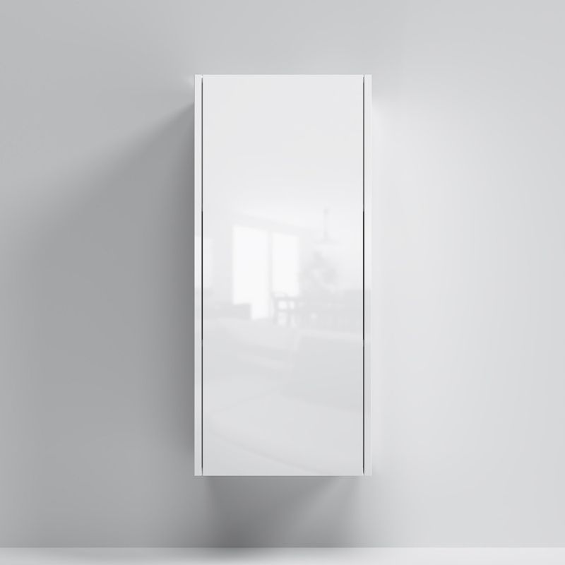 Шкаф-пенал для ванной AM.PM Func 40 см / M8FCH04029WG белый глянец