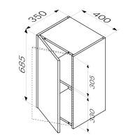 Шкаф-пенал для ванной AM.PM Func 40 см / M8FCH0402WM белый матовый — 6