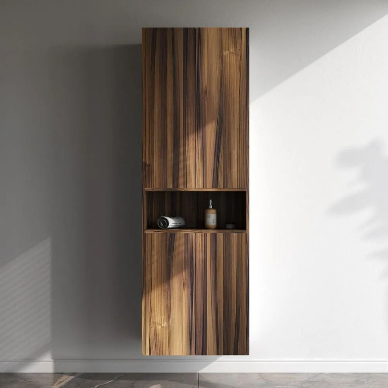 Шкаф-пенал для ванной AM.PM Func 60 см / M8FCH0602OF дерево текстурир-ое