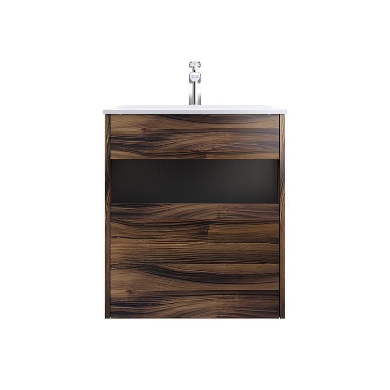 Тумба под раковину AM.PM Func 60 см 1 ящик (pull-out) / M8FFUX0601OF дерево текстурир-ое