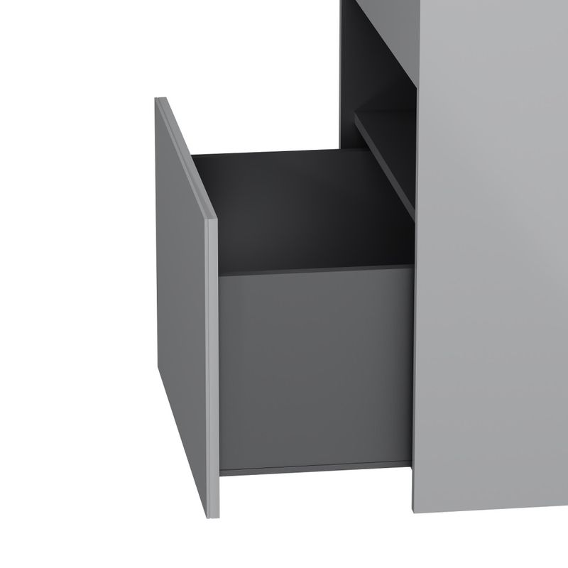 Тумба под раковину AM.PM Func 60 см 1 ящик (pull-out) / M8FFUX0601WG белый глянец