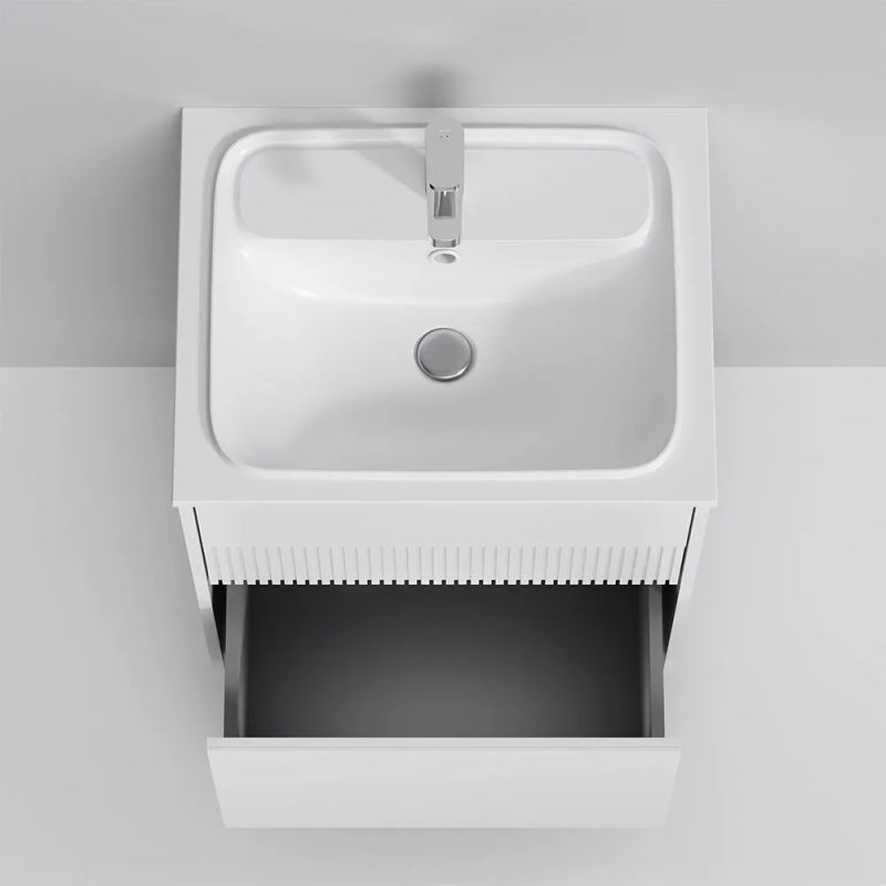 Тумба под раковину AM.PM Func 60 см 2 ящика (push-to-open) / M8FFUX0602WM белый матовый