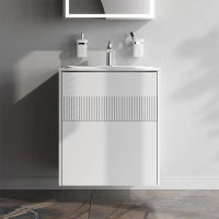 Тумба под раковину AM.PM Func 60 см 2 ящика (push-to-open) / M8FFUX0602WM белый матовый — 7