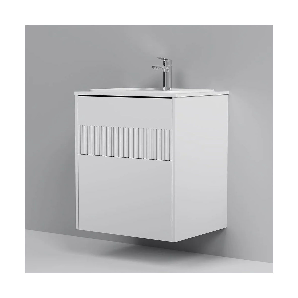 M8FFUX0602WM Func, База 2 ящика (push-to-open), 60 см, цвет белый матовый