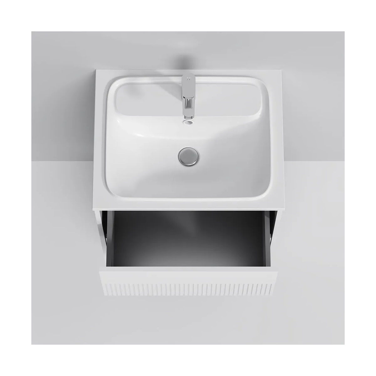 M8FFUX0602WM Func, База 2 ящика (push-to-open), 60 см, цвет белый матовый