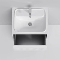 Тумба под раковину AM.PM Func 60 см 2 ящика (push-to-open) / M8FFUX0602WM белый матовый — 3