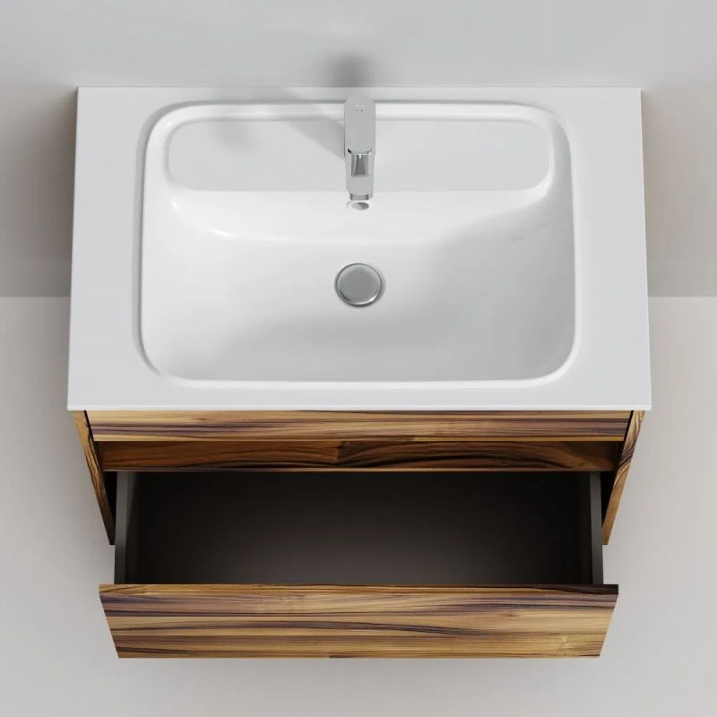 Тумба под раковину AM.PM Func 80 см 1 ящик (pull-out) / M8FFUX0801OF дерево текстурир-ое