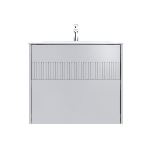 Тумба под раковину AM.PM Func 80 см 2 ящика (push-to-open) / M8FFUX0802WM белый матовый