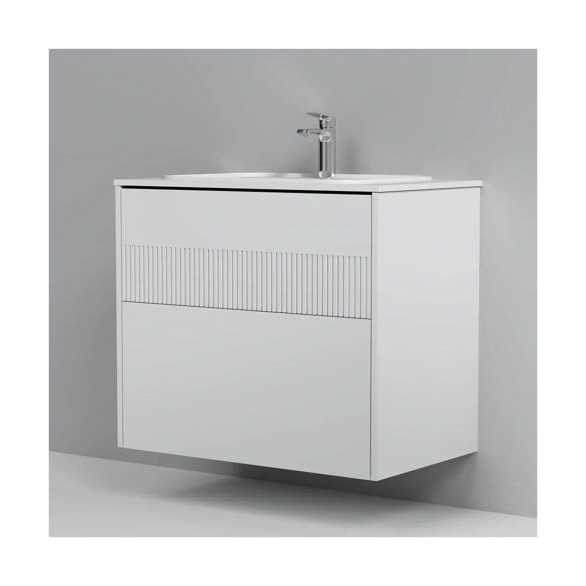 M8FFUX0802WM Func, База 2 ящика (push-to-open), 80 см, цвет белый матовый